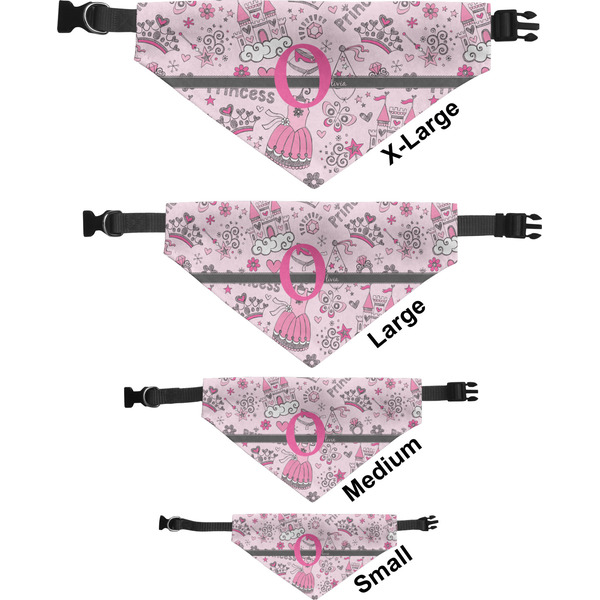 Princess Pet Bandana Sizes