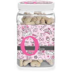 Princess Dog Treat Jar (Personalized)