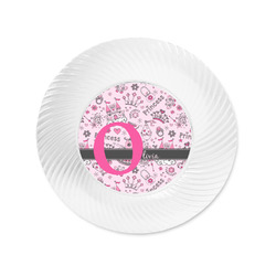 Princess Plastic Party Appetizer & Dessert Plates - 6" (Personalized)