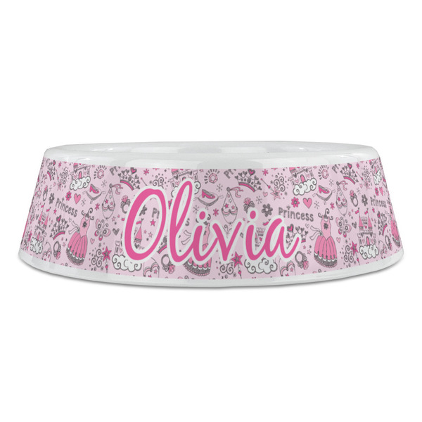 Princess Plastic Pet Bowls - Large - FRONT