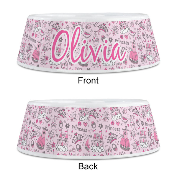 Princess Plastic Pet Bowls - Medium - APPROVAL