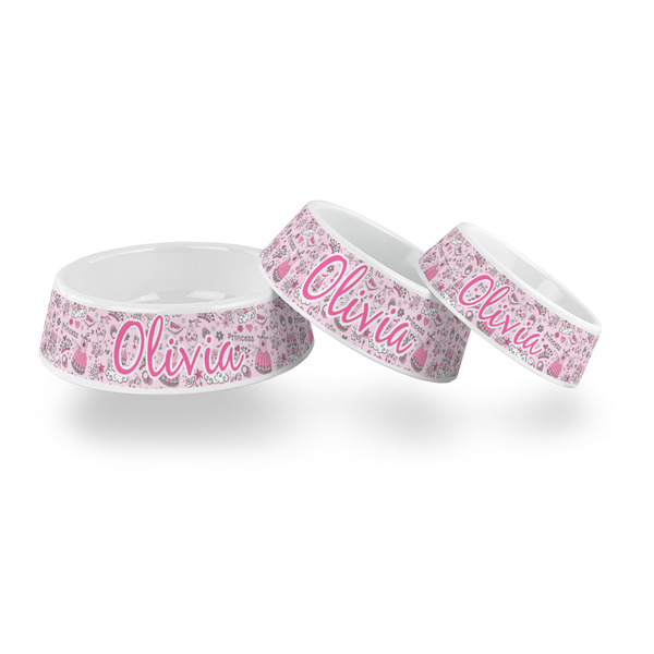Princess Plastic Pet Bowls - PARENT MAIN