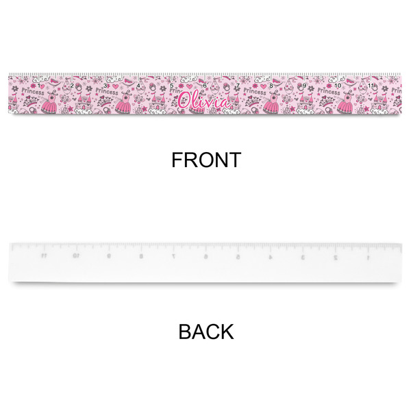 Princess Plastic Ruler - 12" - APPROVAL