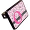 Princess Rectangular Car Hitch Cover w/ FRP Insert (Angle View)