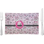 Princess Glass Rectangular Lunch / Dinner Plate (Personalized)