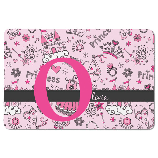 Princess Rectangular Fridge Magnet - FRONT