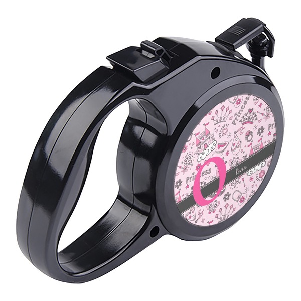 Princess Retractable Dog Leash - Angle