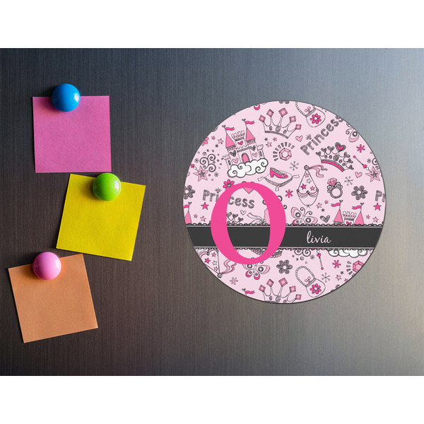 Princess Round Fridge Magnet - LIFESTYLE
