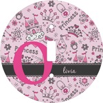 Princess Round Light Switch Cover (Personalized)