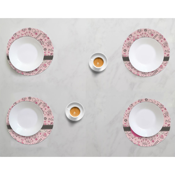 Princess Round Linen Placemats - LIFESTYLE (set of 4)