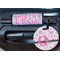 Princess Round Luggage Tag & Handle Wrap - In Context