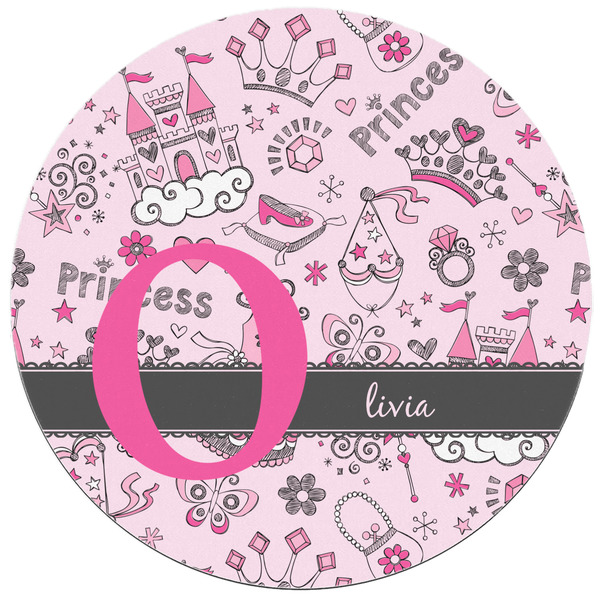 Princess Round Mousepad - APPROVAL