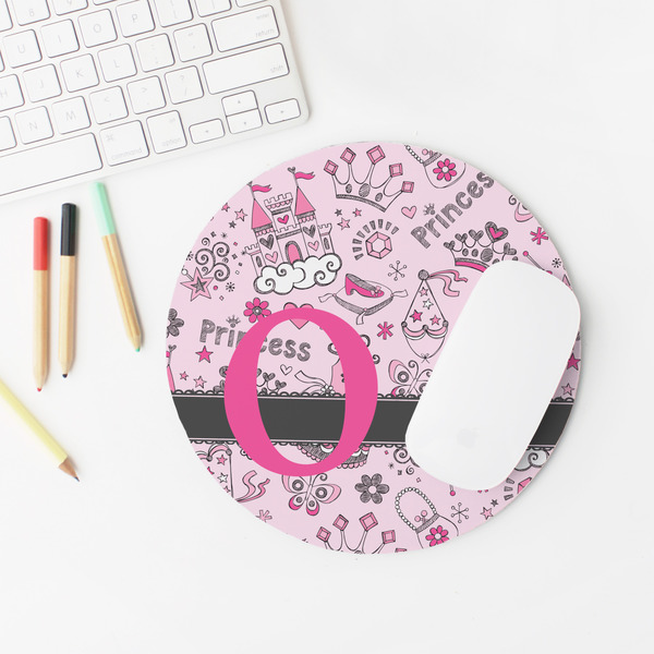 Princess Round Mousepad - LIFESTYLE 2