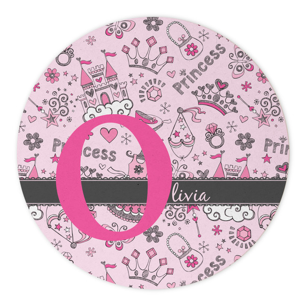 Princess Round Paper Coaster - Approval