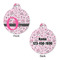 Princess Round Pet ID Tag - Large - Approval