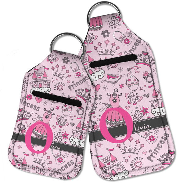 Princess Sanitizer Holder Keychain - Parent Main