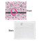 Princess Security Blanket - Front & White Back View
