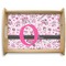 Princess Natural Wooden Tray - Large (Personalized)
