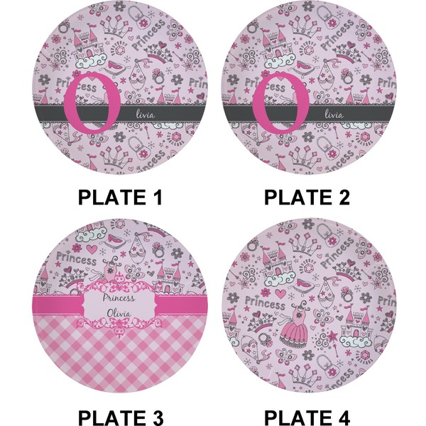 Princess Set of Appetizer / Dessert Plates (Approval)