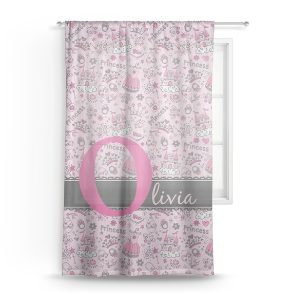 Custom Princess Sheer Curtain (Personalized)