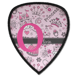 Princess Iron on Shield Patch A w/ Name and Initial
