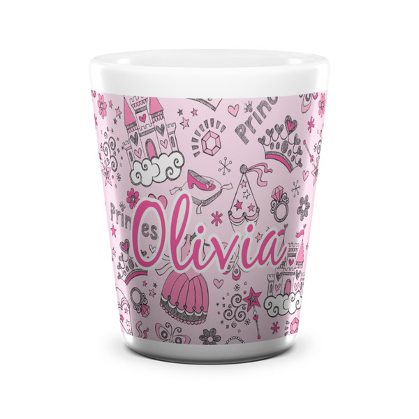 Princess Shot Glass - White - FRONT