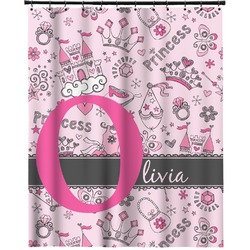 Princess Extra Long Shower Curtain - 70"x84" (Personalized)