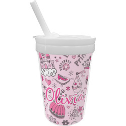 Princess Sippy Cup with Straw (Personalized)