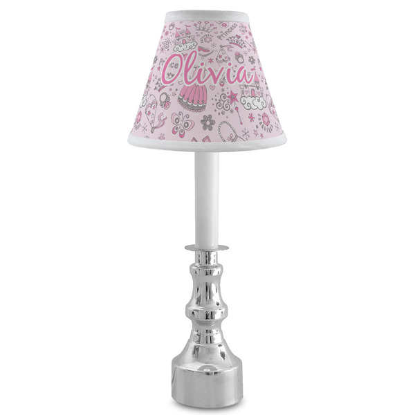 Princess Small Chandelier Lamp - LIFESTYLE (on candle stick)