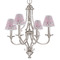 Princess Small Chandelier Shade - LIFESTYLE (on chandelier)