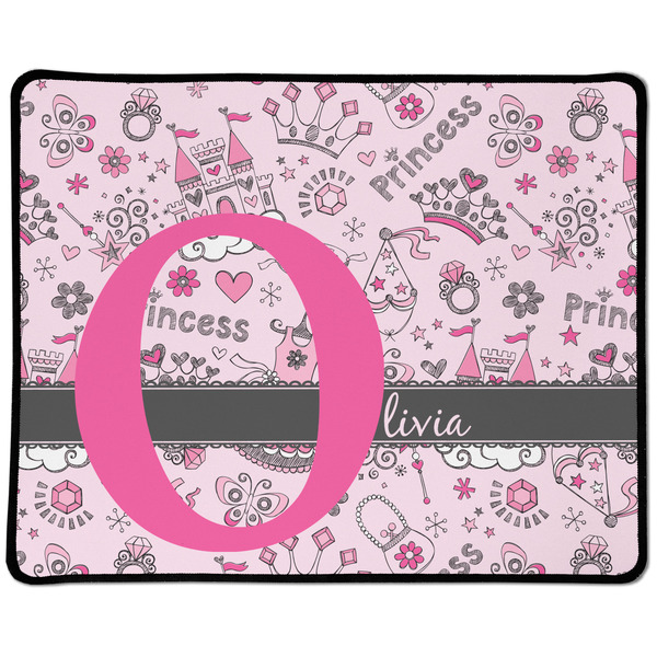 Custom Princess Large Gaming Mouse Pad - 12.5" x 10" (Personalized)