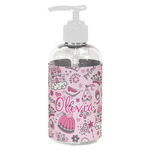 Princess Plastic Soap / Lotion Dispenser (8 oz - Small - White) (Personalized)