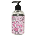 Princess Plastic Soap / Lotion Dispenser (8 oz - Small - Black) (Personalized)