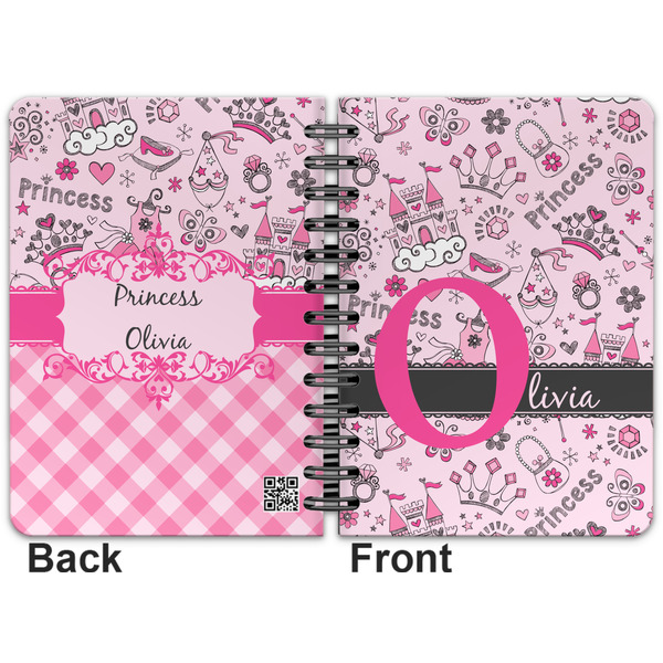 Princess Spiral Journal 5 x 7 - Apvl