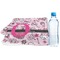 Princess Sports Towel Folded with Water Bottle