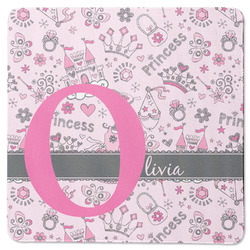 Princess Square Rubber Backed Coaster (Personalized)