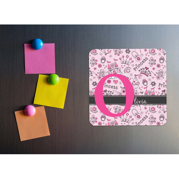 Princess Square Fridge Magnet - LIFESTYLE