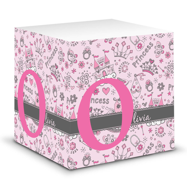 Custom Princess Sticky Note Cube (Personalized)