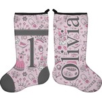 Princess Holiday Stocking - Double-Sided - Neoprene (Personalized)