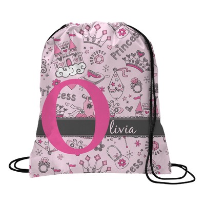 Princess Drawstring Backpack - Medium (Personalized)