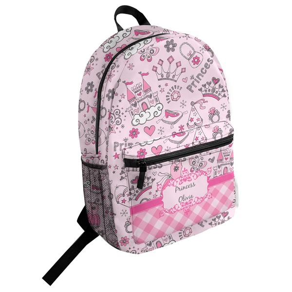 Custom Princess Student Backpack (Personalized)