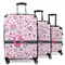Princess 3 Piece Luggage Set - 20" Carry On, 24" Medium Checked, 28" Large Checked (Personalized)