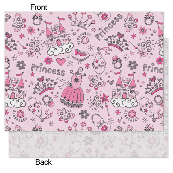 Princess Tissue Paper - Lightweight - Medium - Front & Back