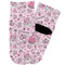 Princess Toddler Ankle Socks - Single Pair - Front and Back