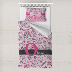Princess Toddler Bedding w/ Name and Initial