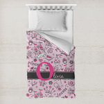 Princess Toddler Duvet Cover w/ Name and Initial