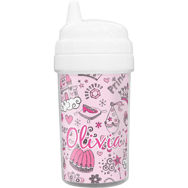 Custom Princess Toddler Sippy Cup (Personalized)