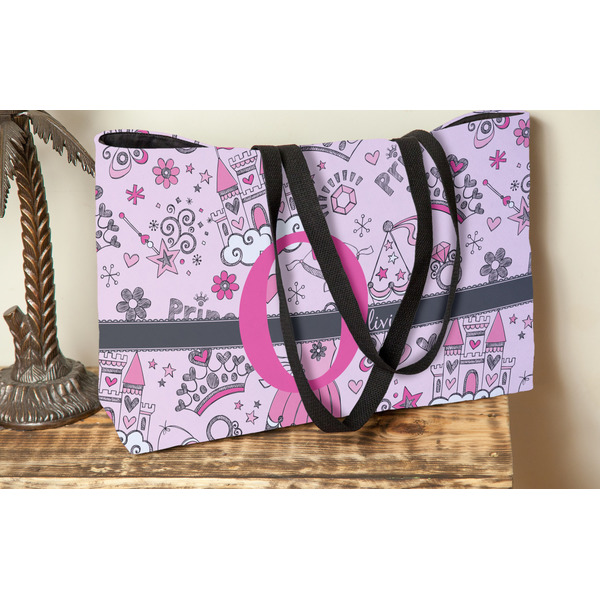 Princess Tote w/Black Handles - Lifestyle View