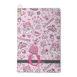 Princess Waffle Weave Golf Towel (Personalized)