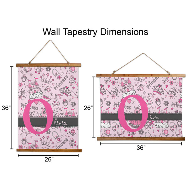 Princess Wall Hanging Tapestries - Parent/Sizing